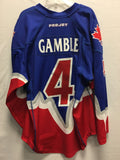 2014 Blue Game Worn Jersey - Jesse Gamble