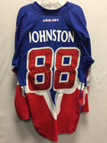 2014 Blue Game Worn Jersey - Scott Johnston
