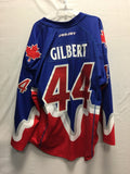 2014 Blue Game Worn Jersey - Jeff Gilbert