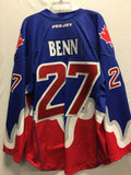 2014 Blue Exhibition Worn Jersey - Brandon Benn