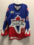 2014 Blue Game Worn Jersey - Brett Hickey