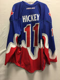 2014 Blue Game Worn Jersey - Brett Hickey
