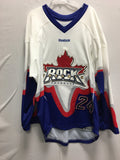 2013 White Game Worn Jersey - Brenden Thenhaus