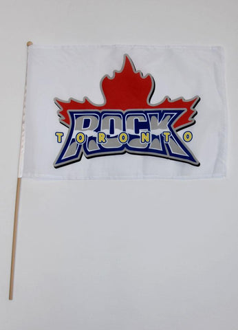 Rock Stick Flag - White